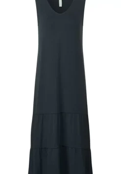 Unifarbenes Jerseykleid