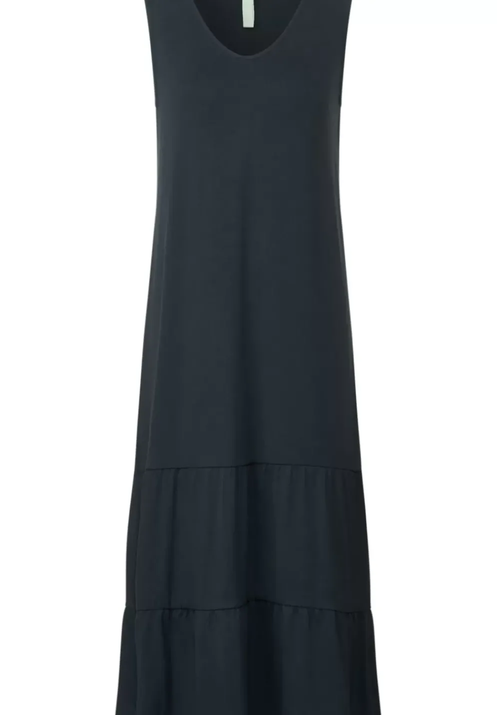 Unifarbenes Jerseykleid