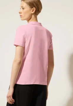 Unifarbenes Poloshirt