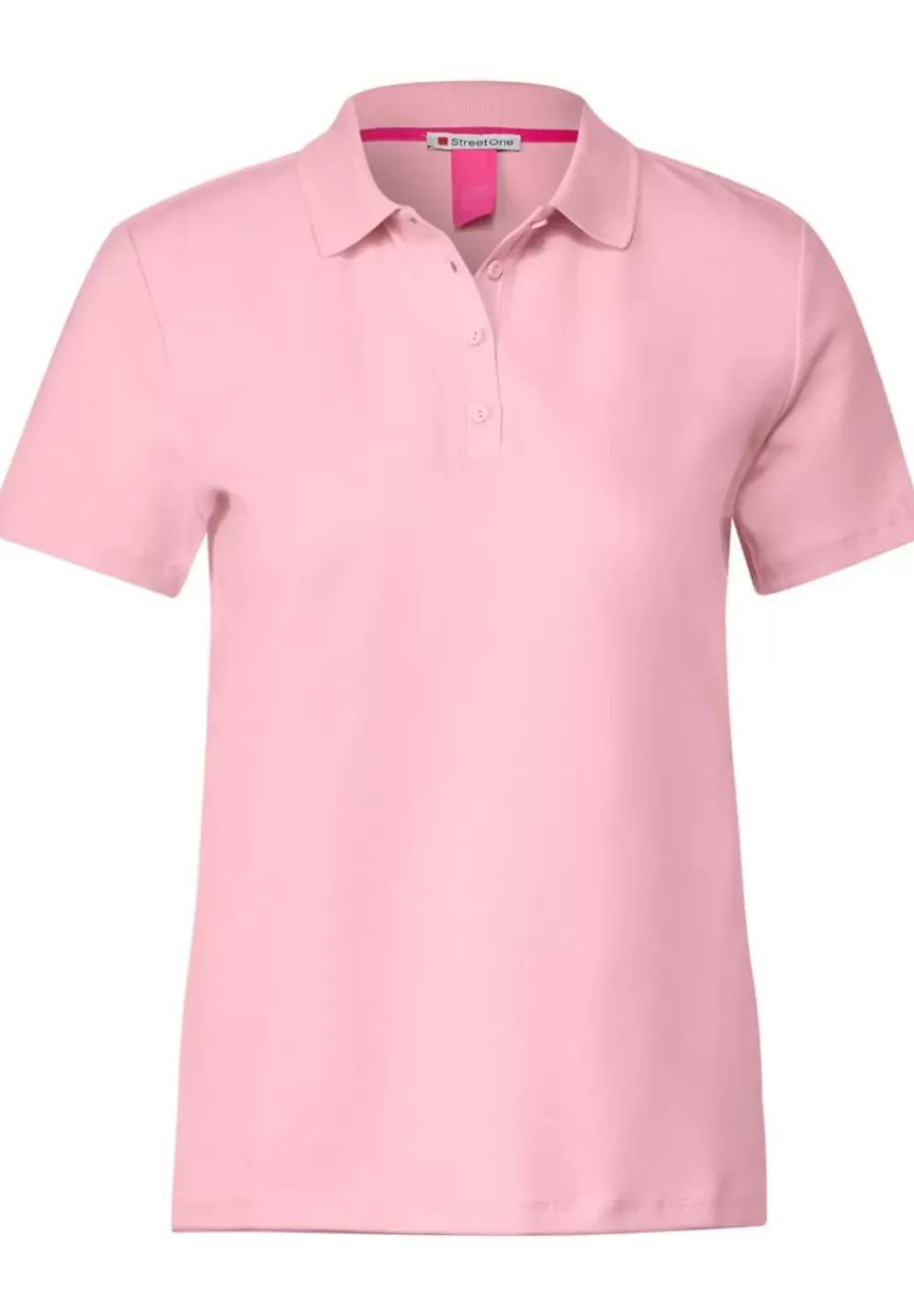 Unifarbenes Poloshirt