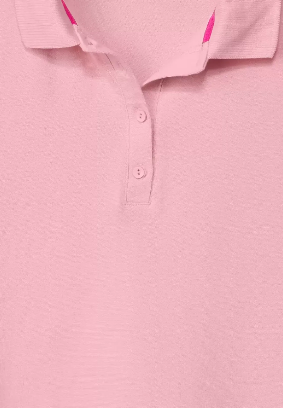 Unifarbenes Poloshirt