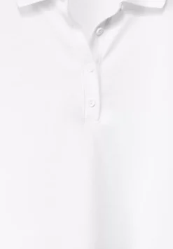 Unifarbenes Poloshirt