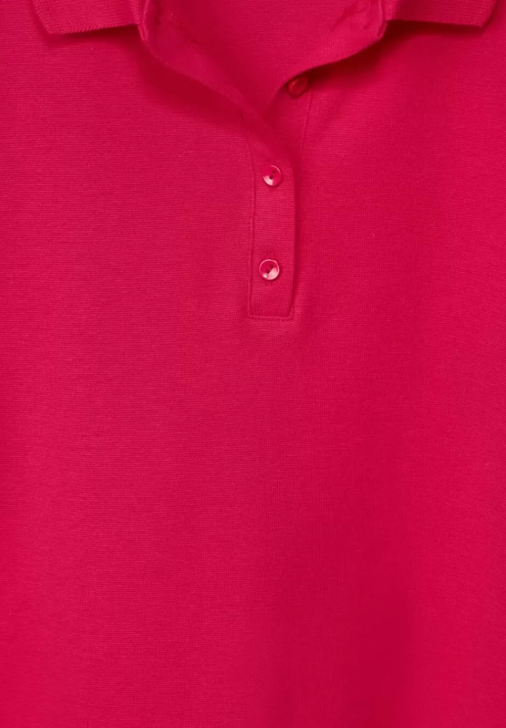 Unifarbenes Poloshirt