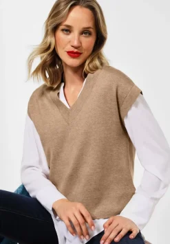 V-Ausschnitt Sweater