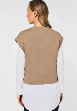 V-Ausschnitt Sweater