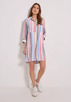 Viskose Hemdblusenkleid
