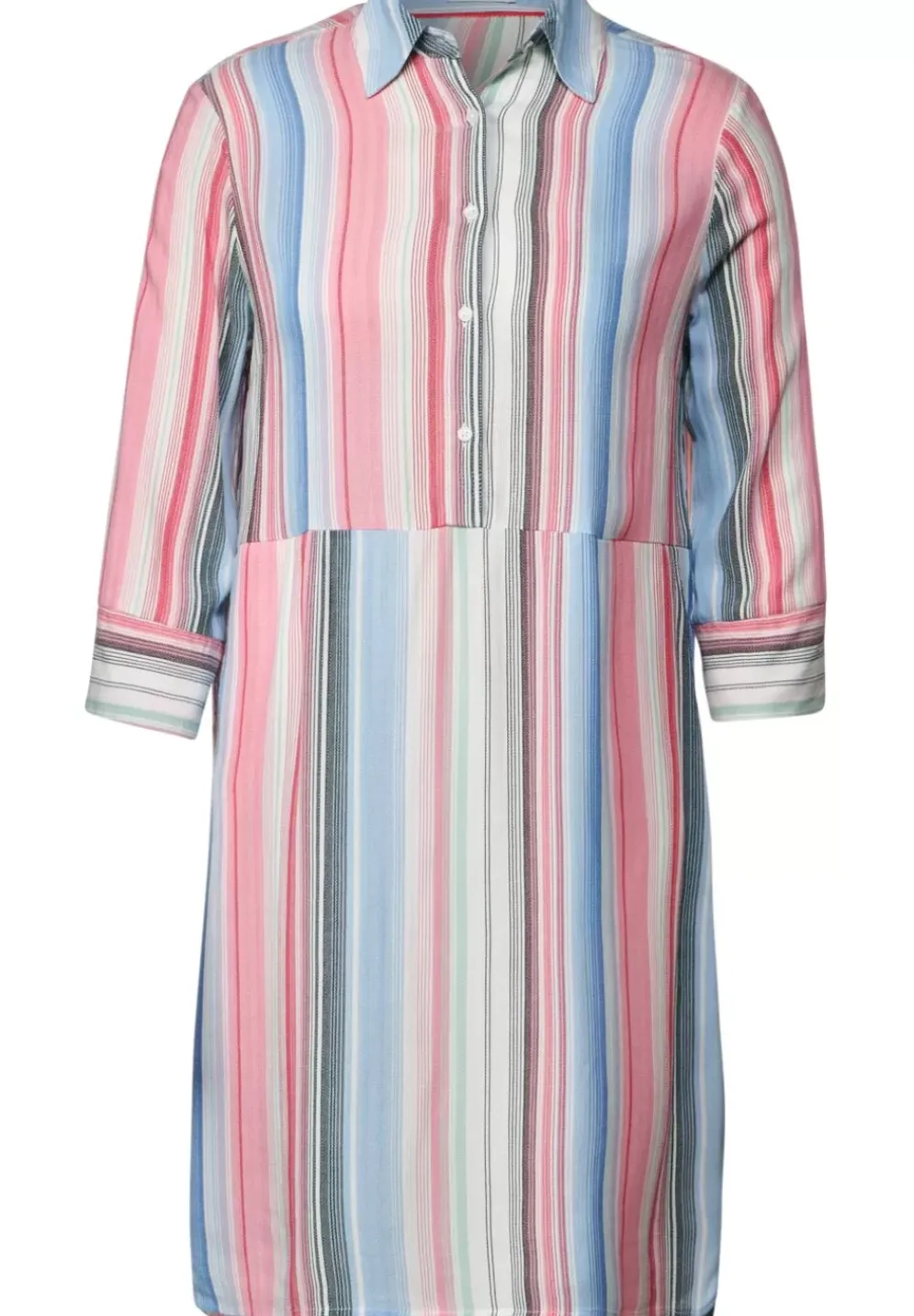 Viskose Hemdblusenkleid