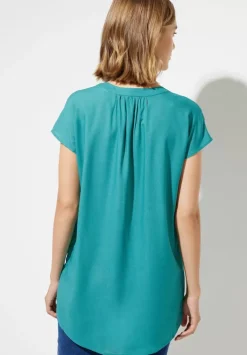 Viskose Long Blusenshirt