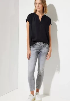 Viskose Long Blusenshirt