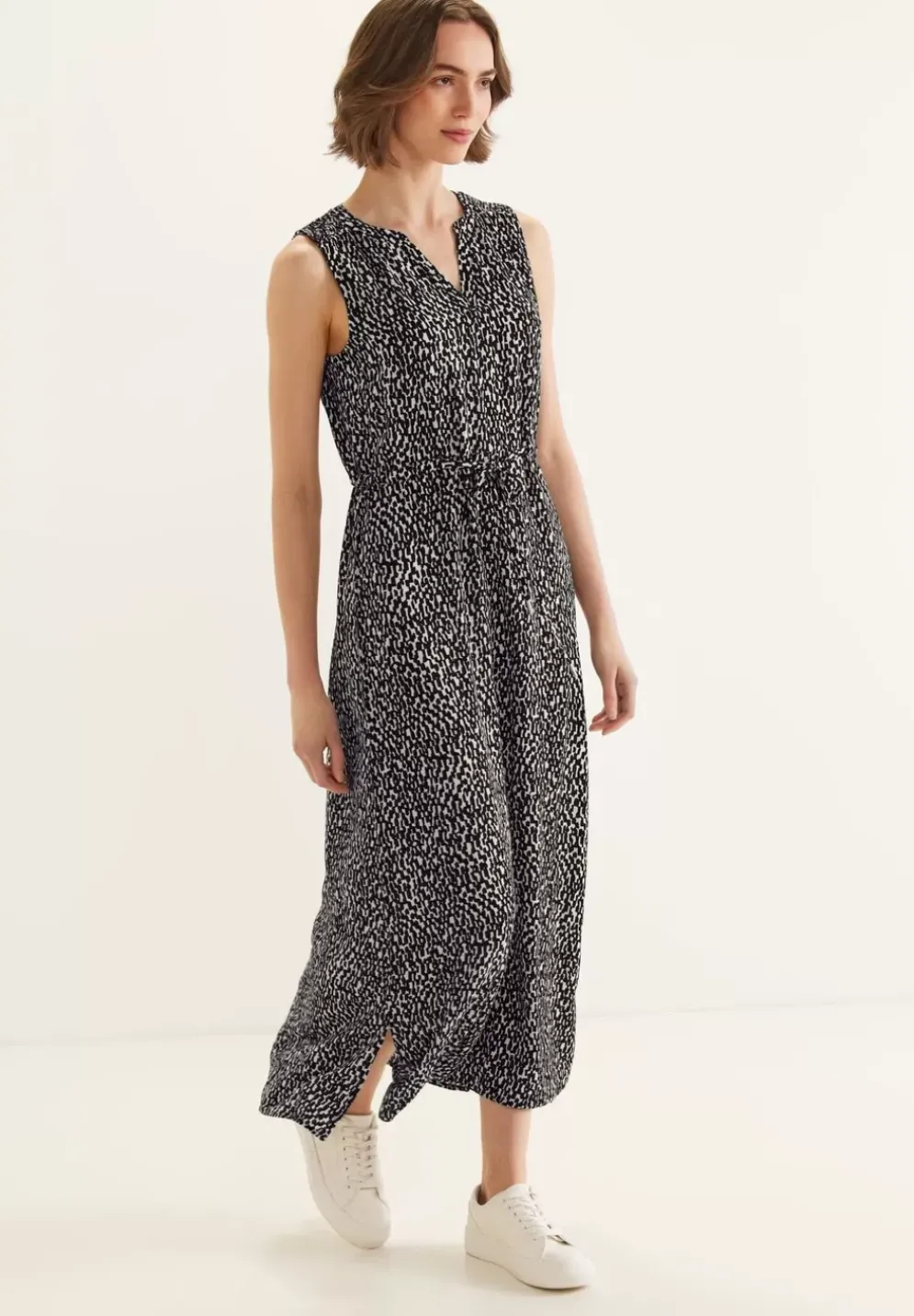 Viskose Maxi Kleid