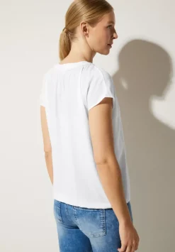 Viskosebluse Mit Elastiksaum