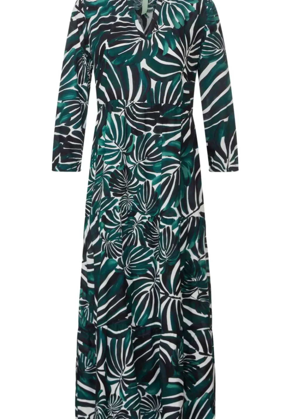 Volantkleid Mit Print