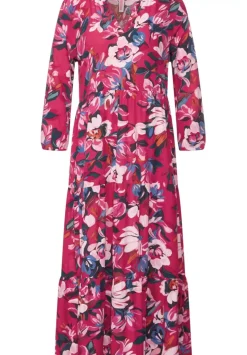 Volantkleid Mit Print