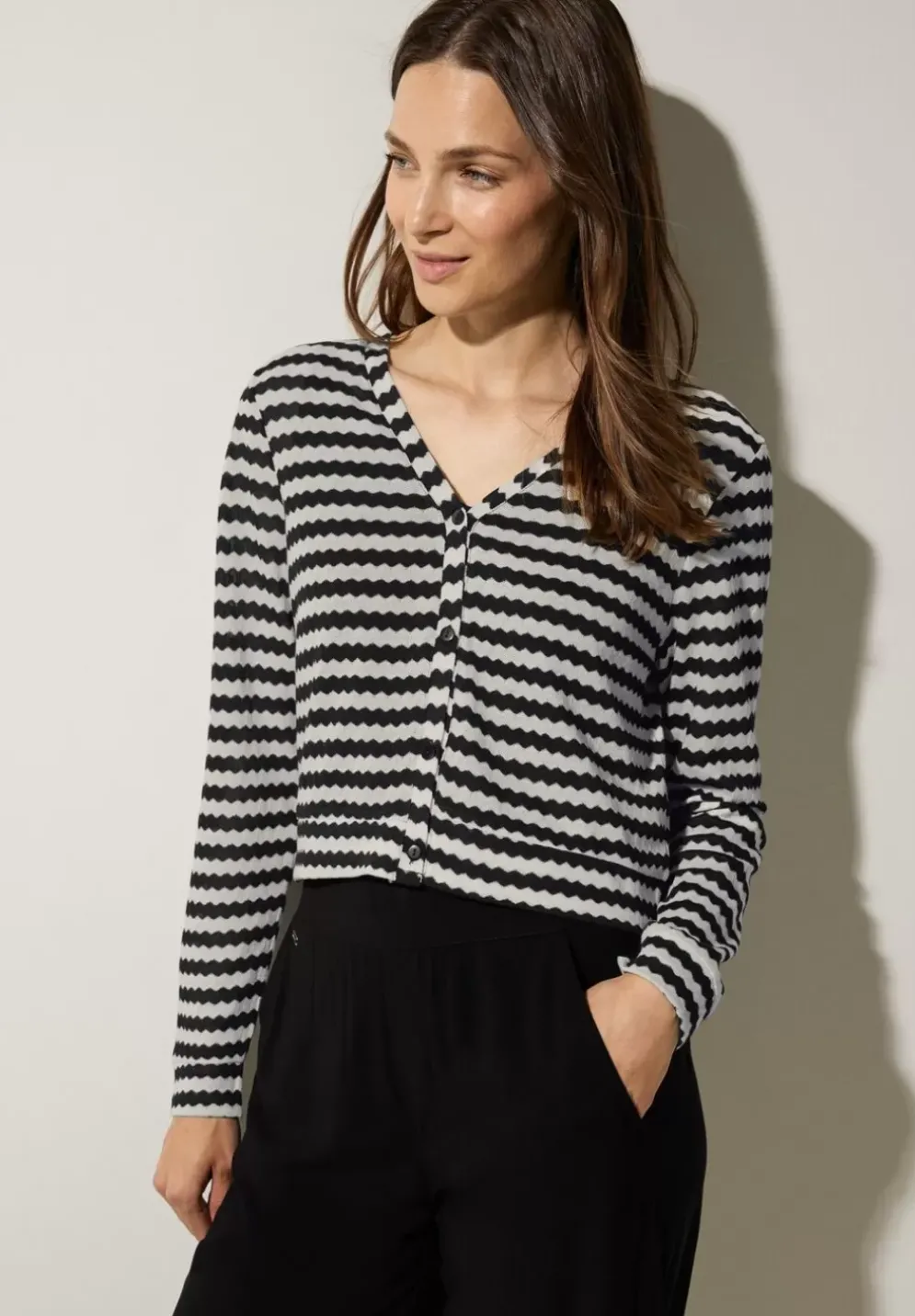 Wellendessin Shirtjacke