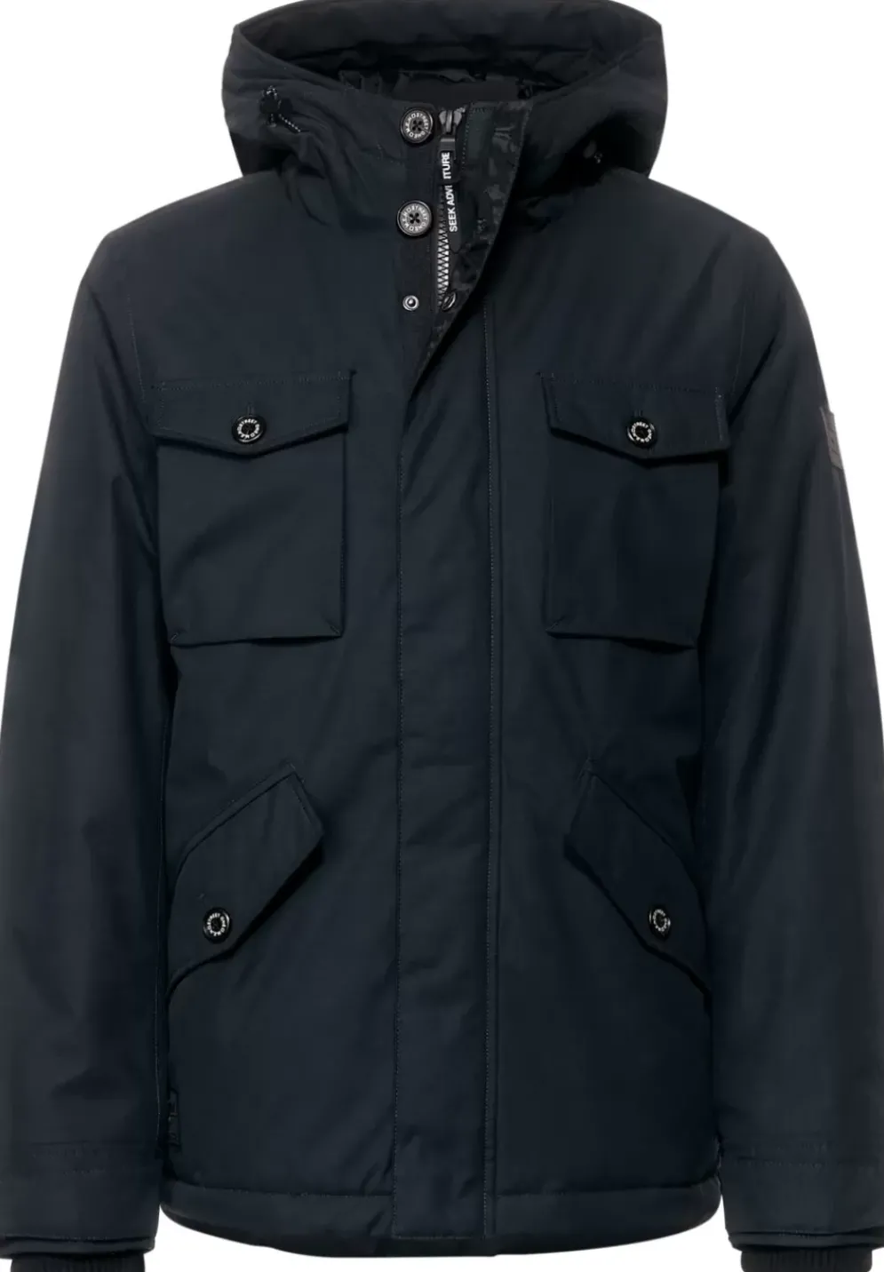 Winterjacke Mit Kapuze