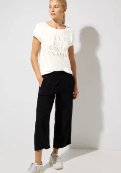 Wording Partprint Shirt