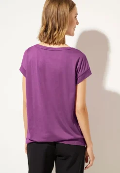 Wording Partprint Shirt