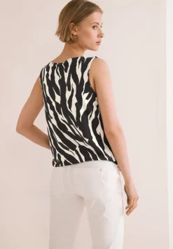 Zebra Printtop Mit Hakeltape