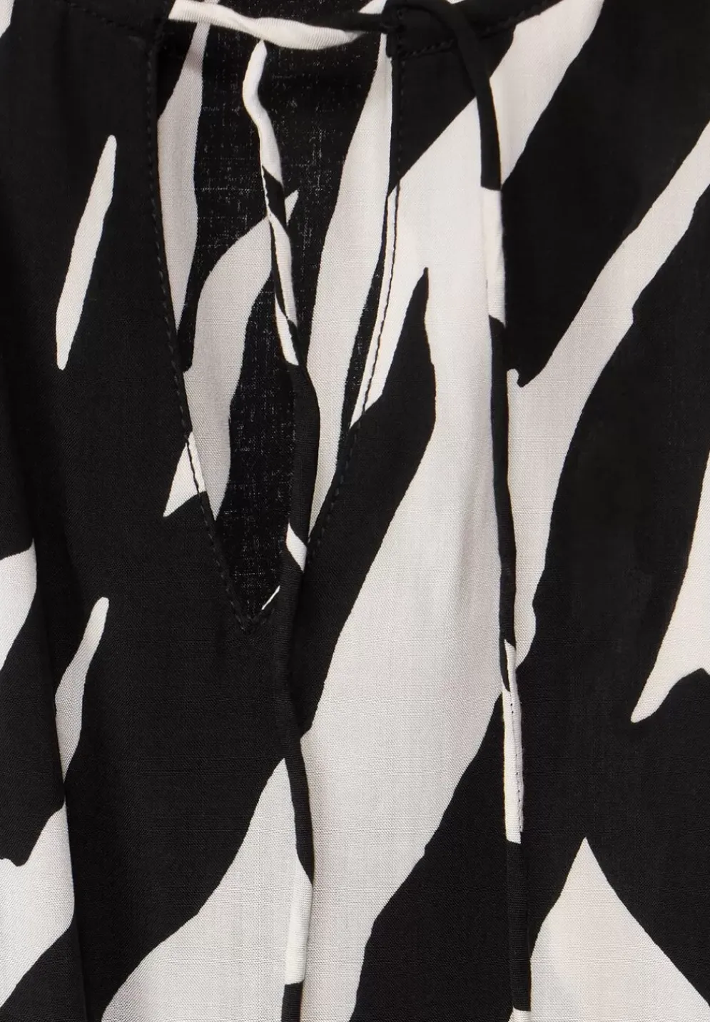 Zebraprint Blusenshirt