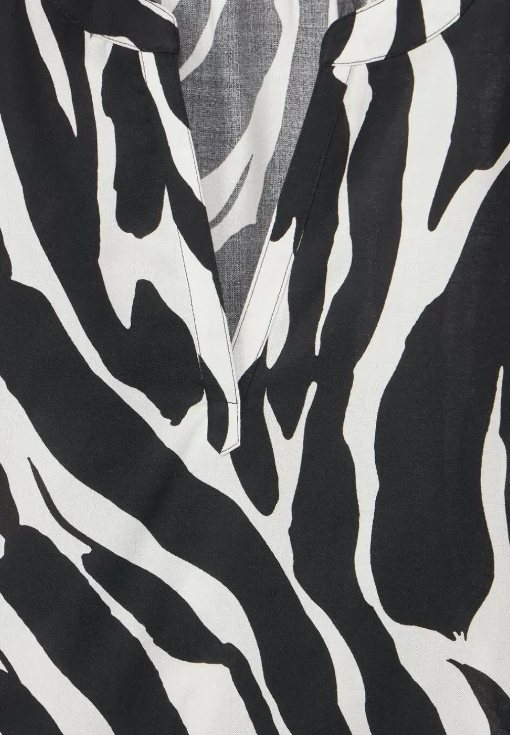 Zebraprint Blusenshirt