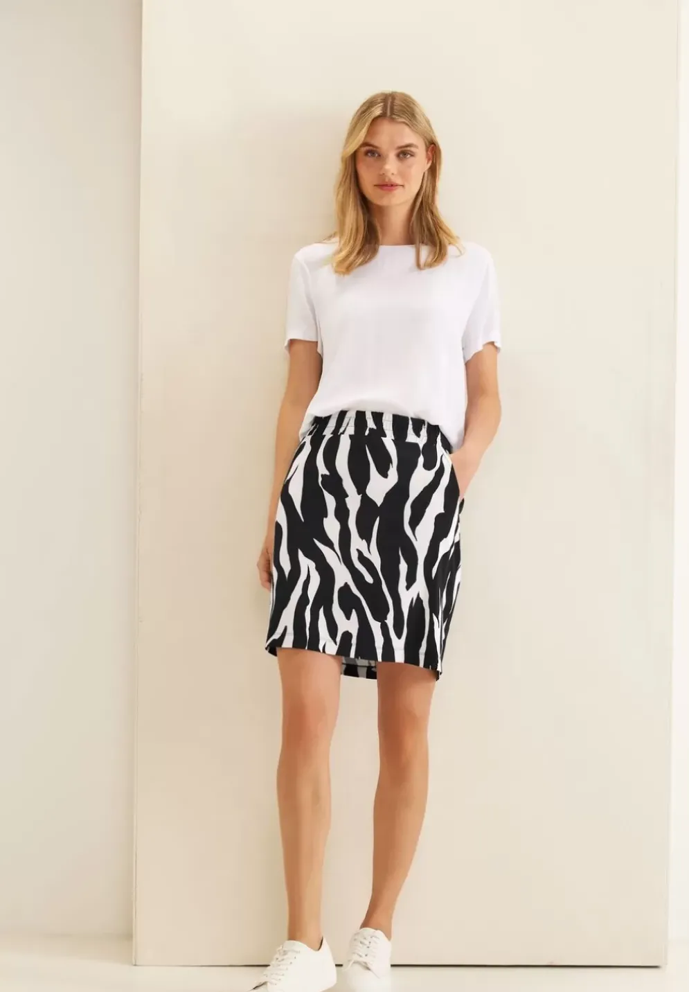 Zebraprint Minirock
