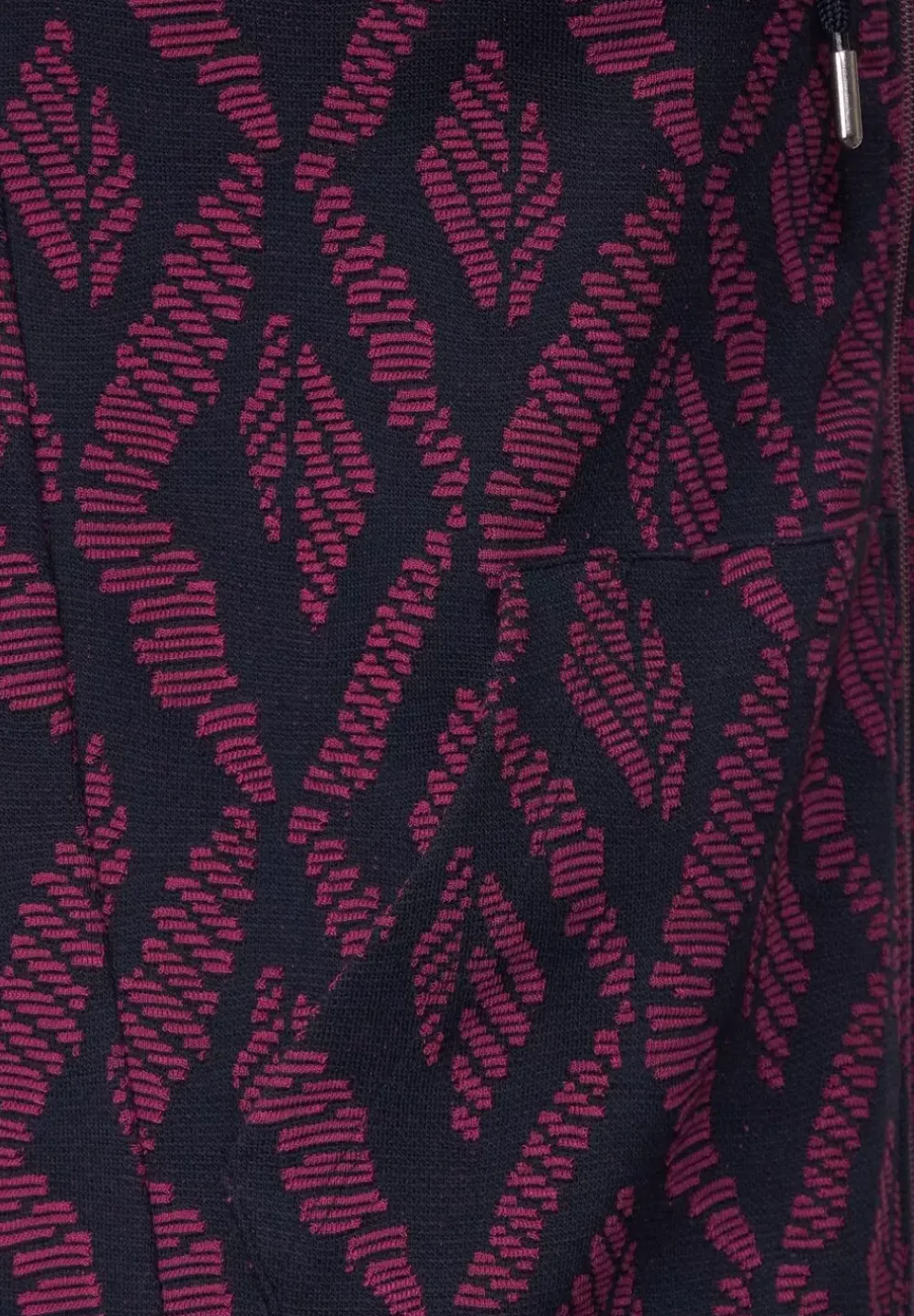 Zweifarbige Shirtjacke